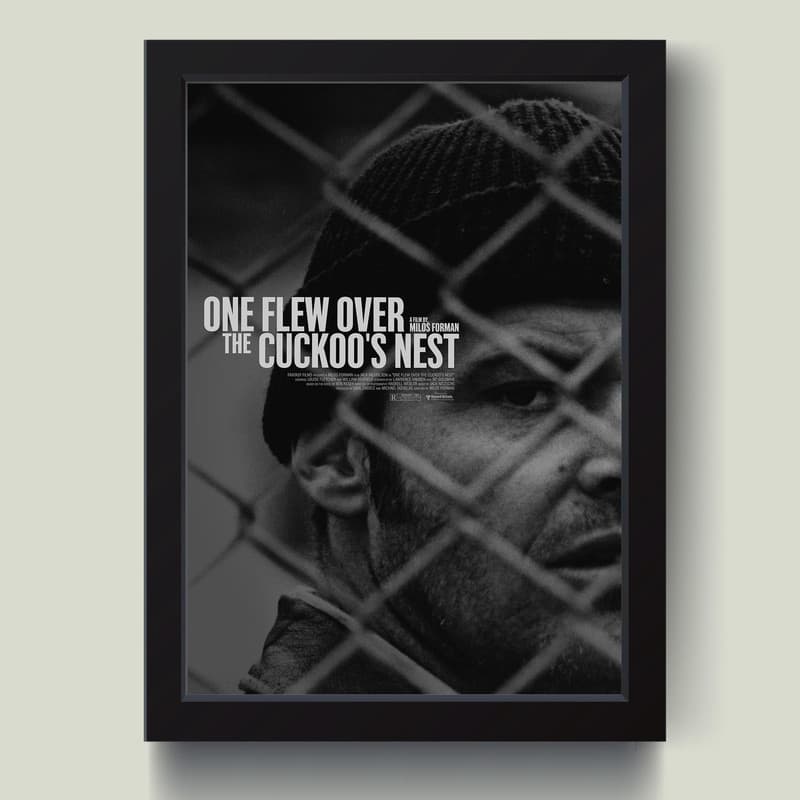 تابلو مدل One Flew Over the Cuckoos Nest کد MJ131375