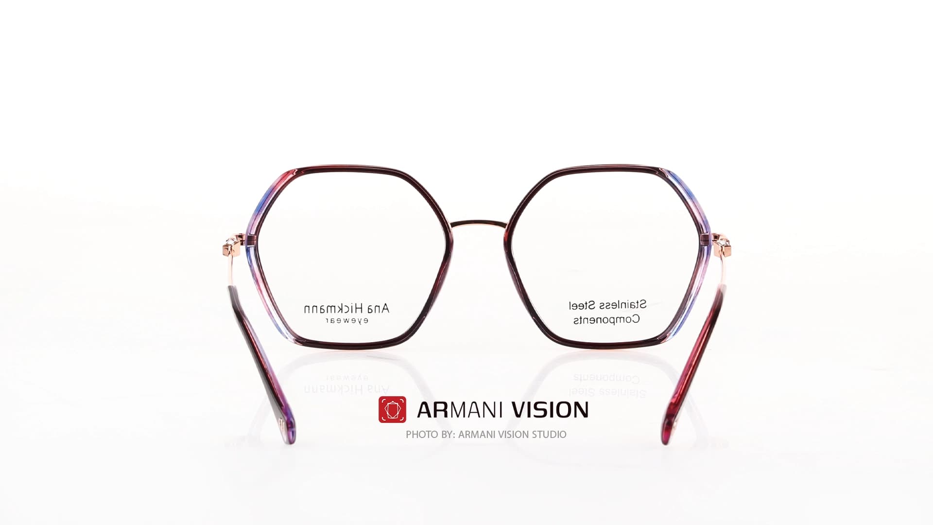 عینک آنا هیکمن Ana Hickmann – AH1490 – H03 — تصویر ۳