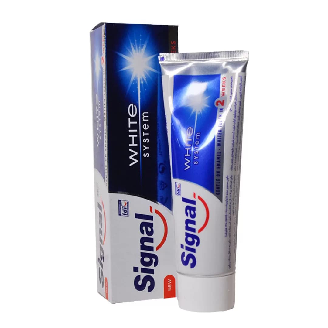 خمیر دندان سفید کننده سیگنال White System