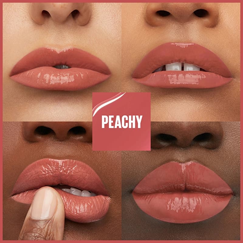 رژ لب مایع میبلین 15 Peachy — تصویر ۳