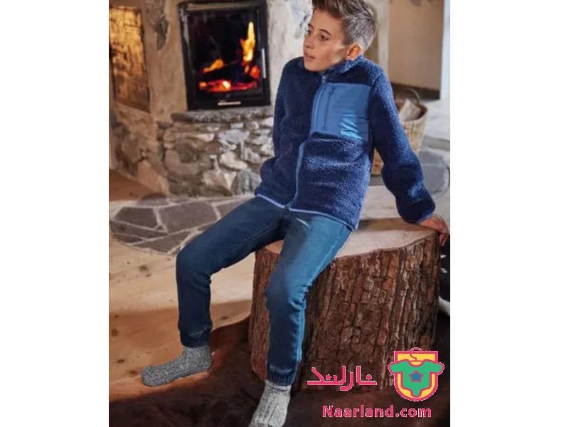 شلوار جین داخل کرکی پیپترس آلمان (pepperts) آبی دمپا کشدار — تصویر ۲