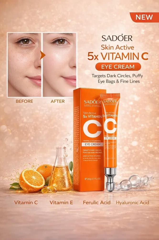 کرم دور چشم SADOER 5X Vitamin C Eye Cream — تصویر ۲