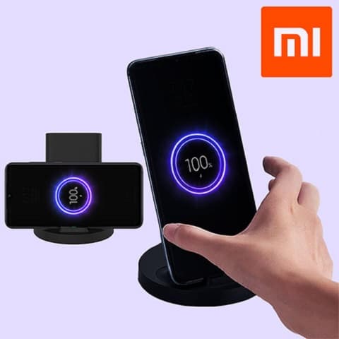 استند شارژر وایرلس شیائومی مدل Wireless Charger 20W WPC02ZM — تصویر ۸