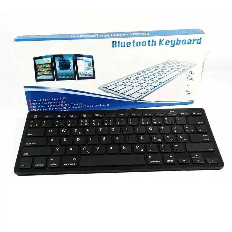 کیبورد بی سیم بلوتوثی مدل BKB800 | Bluetooth Keyboard — تصویر ۴