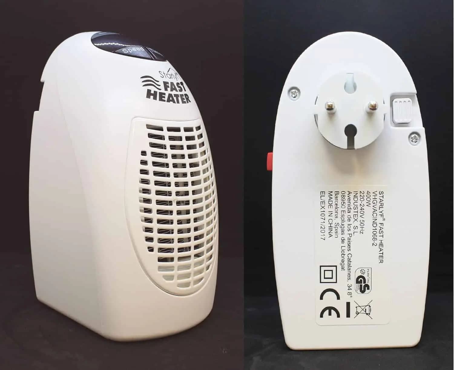 بخاری برقی پرتابل (هیتر برقی) – Starlyf Fast Heater | Electric heater — تصویر ۴