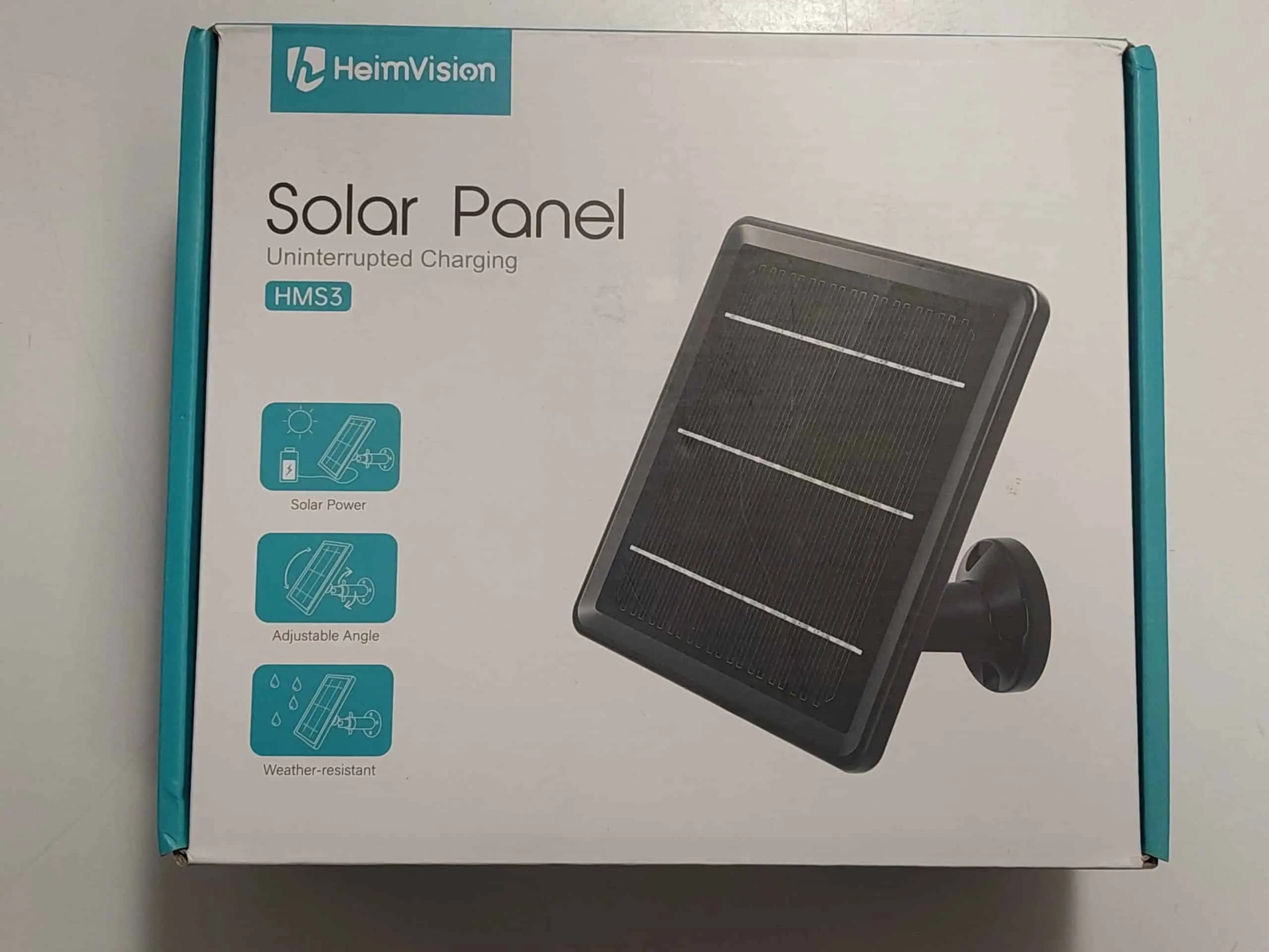 پنل خورشیدی | ضدآب Solar Panel HEIMVISION HMS3 — تصویر ۷