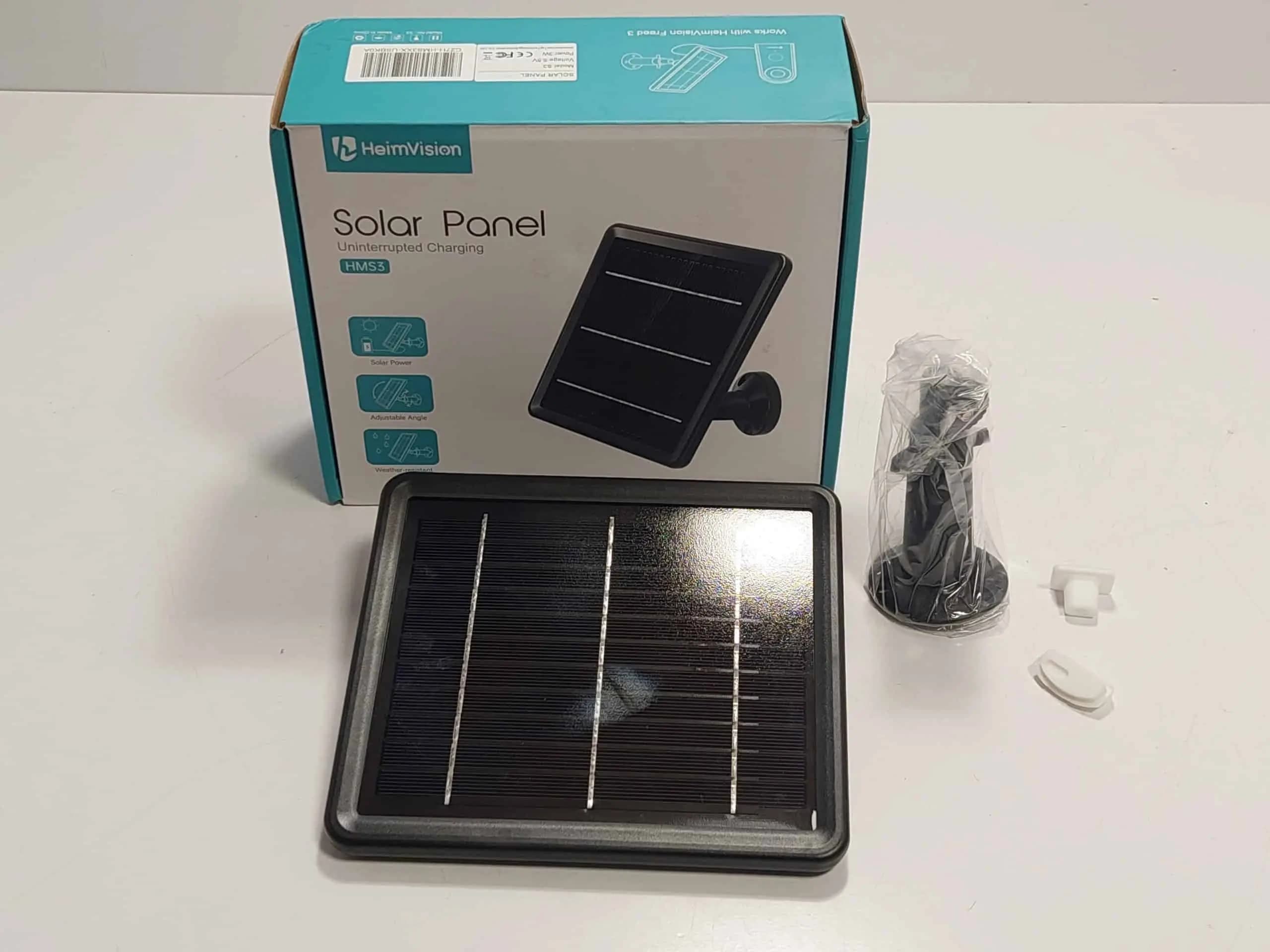 پنل خورشیدی | ضدآب Solar Panel HEIMVISION HMS3 — تصویر ۶