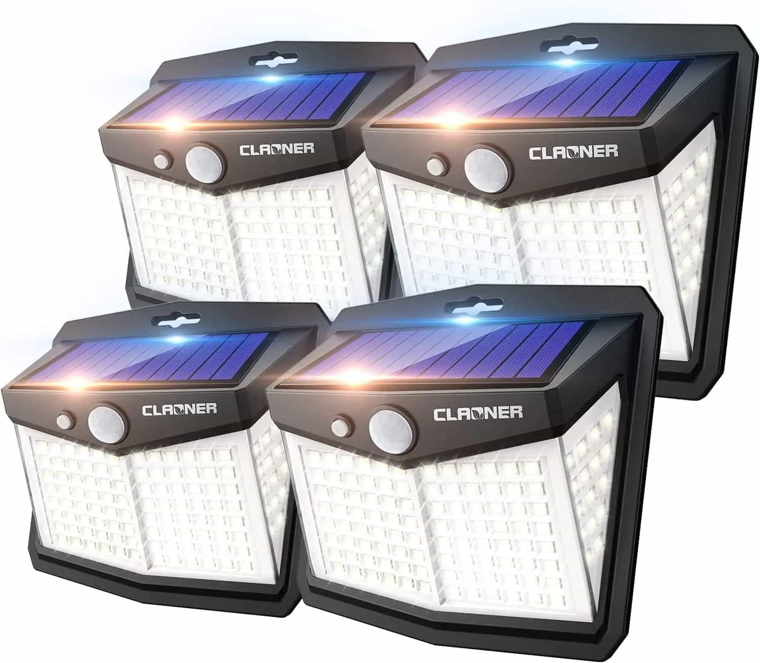 چراغهای خورشیدی CLAONER – ضد آب – بسته 4 عددی