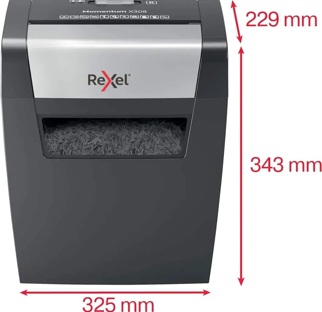 کاغذ خردکن رکسل Rexel Momentum X308 — تصویر ۵