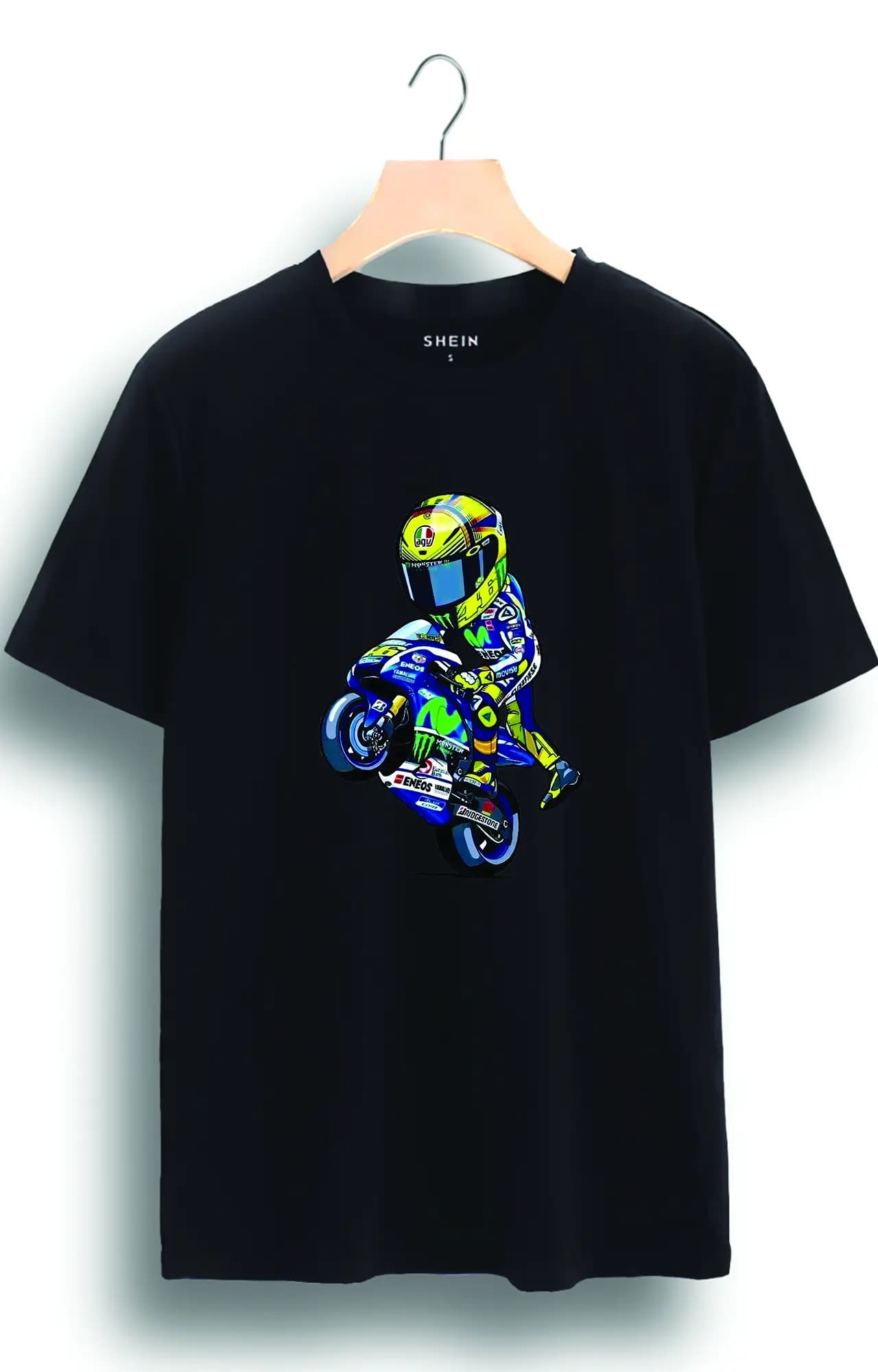 تیشرت نخ طرح موتور ریس race moto کد 4214