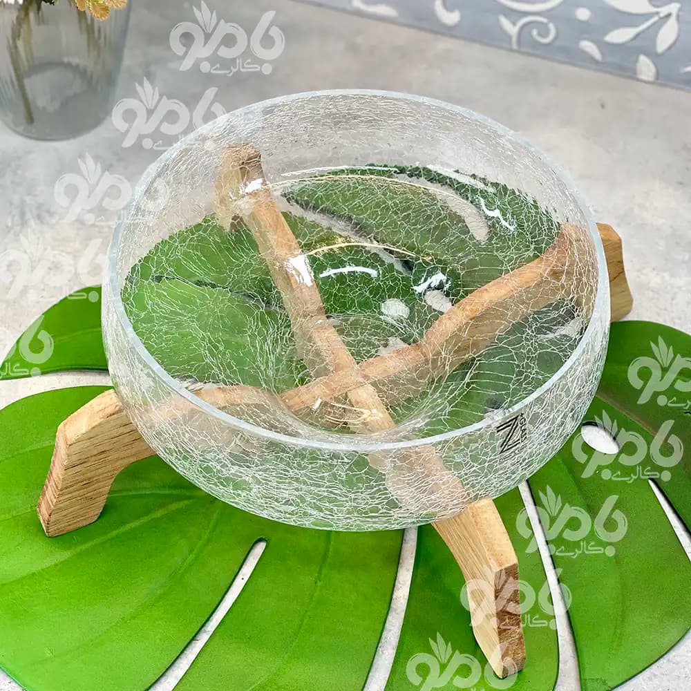 سالاد و میوه خوری چوبی آریو الماس