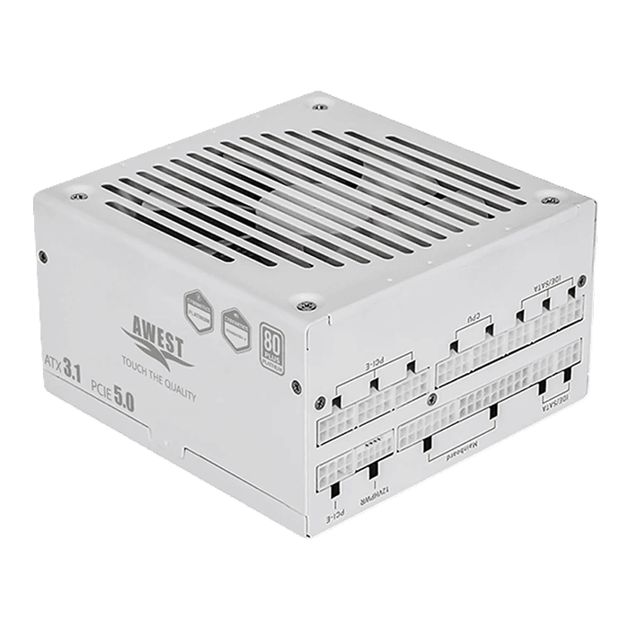 پاور ماژولار اوست مدل AV1000-PTW V3 1000W White — تصویر ۲