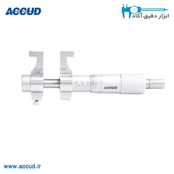 میکرومتر داخل سنج 100-75 میلی متر Accud (اکود با گارانتی شرکتی) مدل 351-004-01