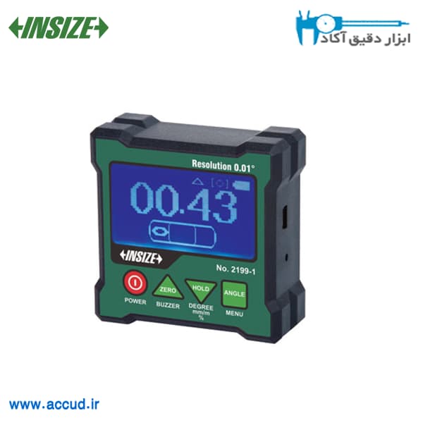 تراز دیجیتال و ژیروسکوپ دو محوره INSIZE (با گارانتی رسمی شرکت اینسایز) مدل 2199-1