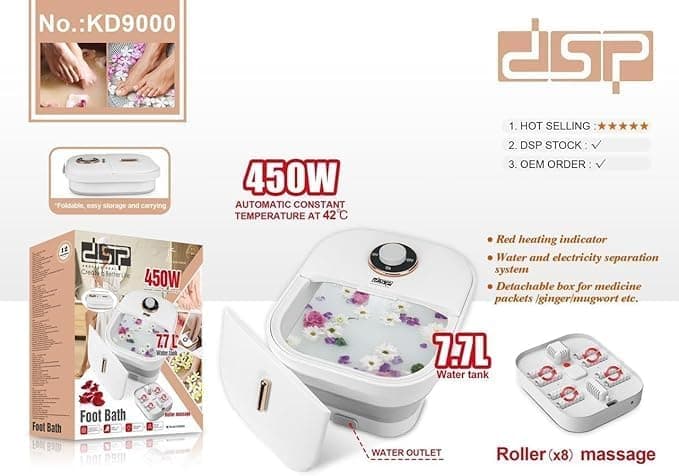 ماساژور پا تاشو دی اس پی KD9000 — تصویر ۷
