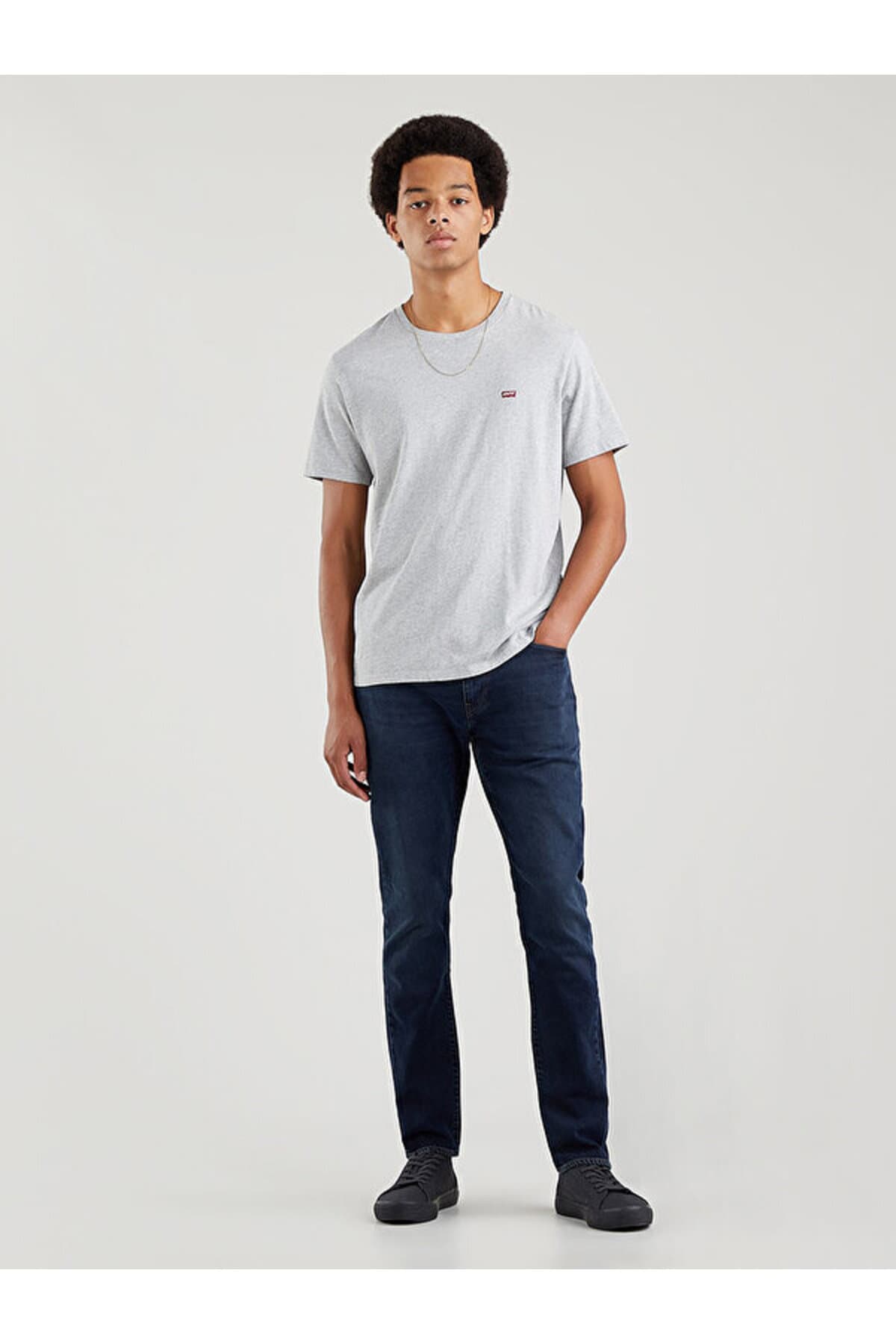 شلوار جین لیوایز مردانه جین آبی راسته Slim Fit/اسلیم فیت فاق نرمال Slim/اسلیم فیت کژوال/روزمره | Levi’s A208700110 TR