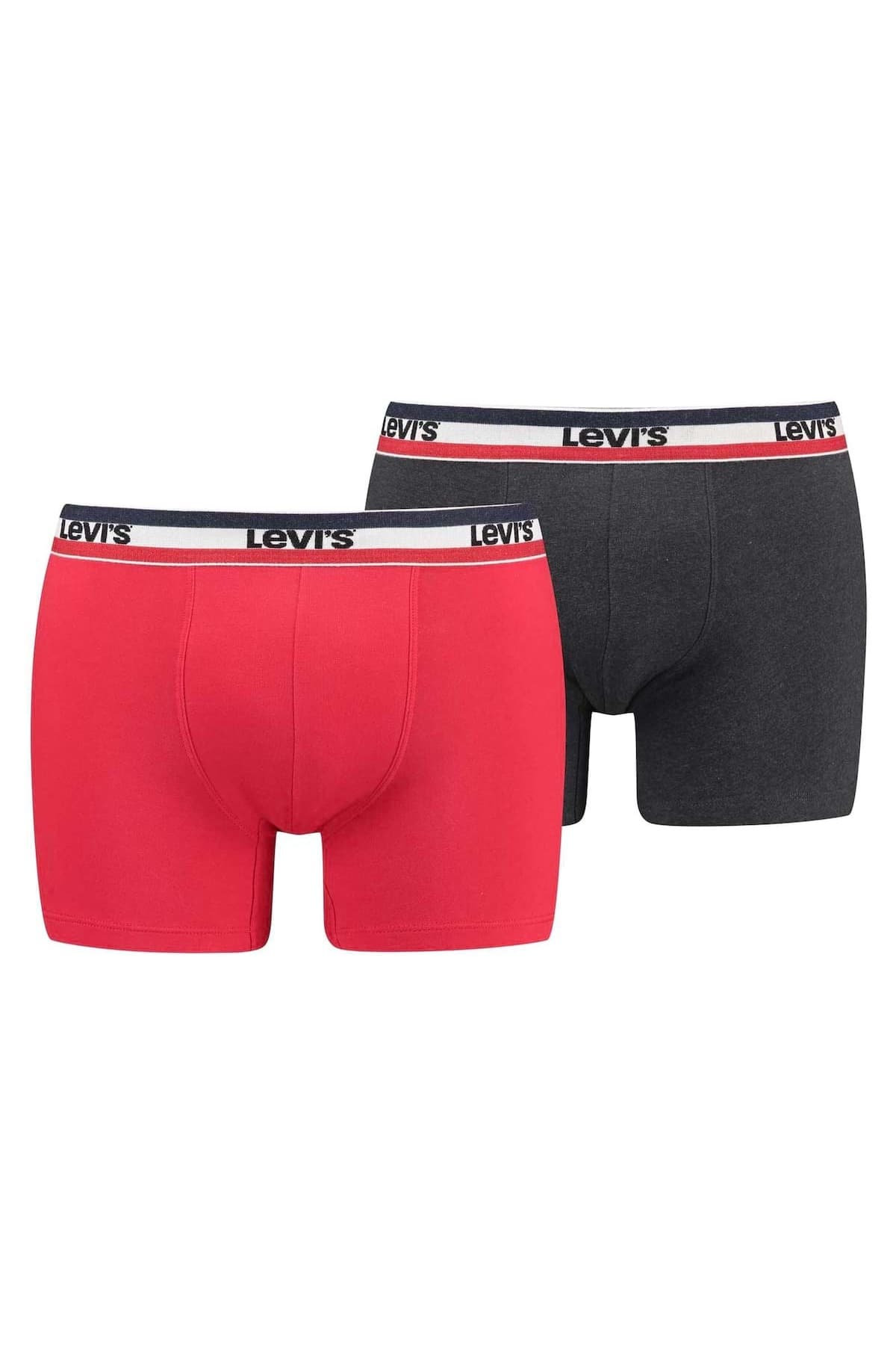 باکسر لیوایز مردانه پنبه ای رنگارنگ راسته باکسر فاق نرمال کژوال/روزمره | Levi’s 701223908 PK