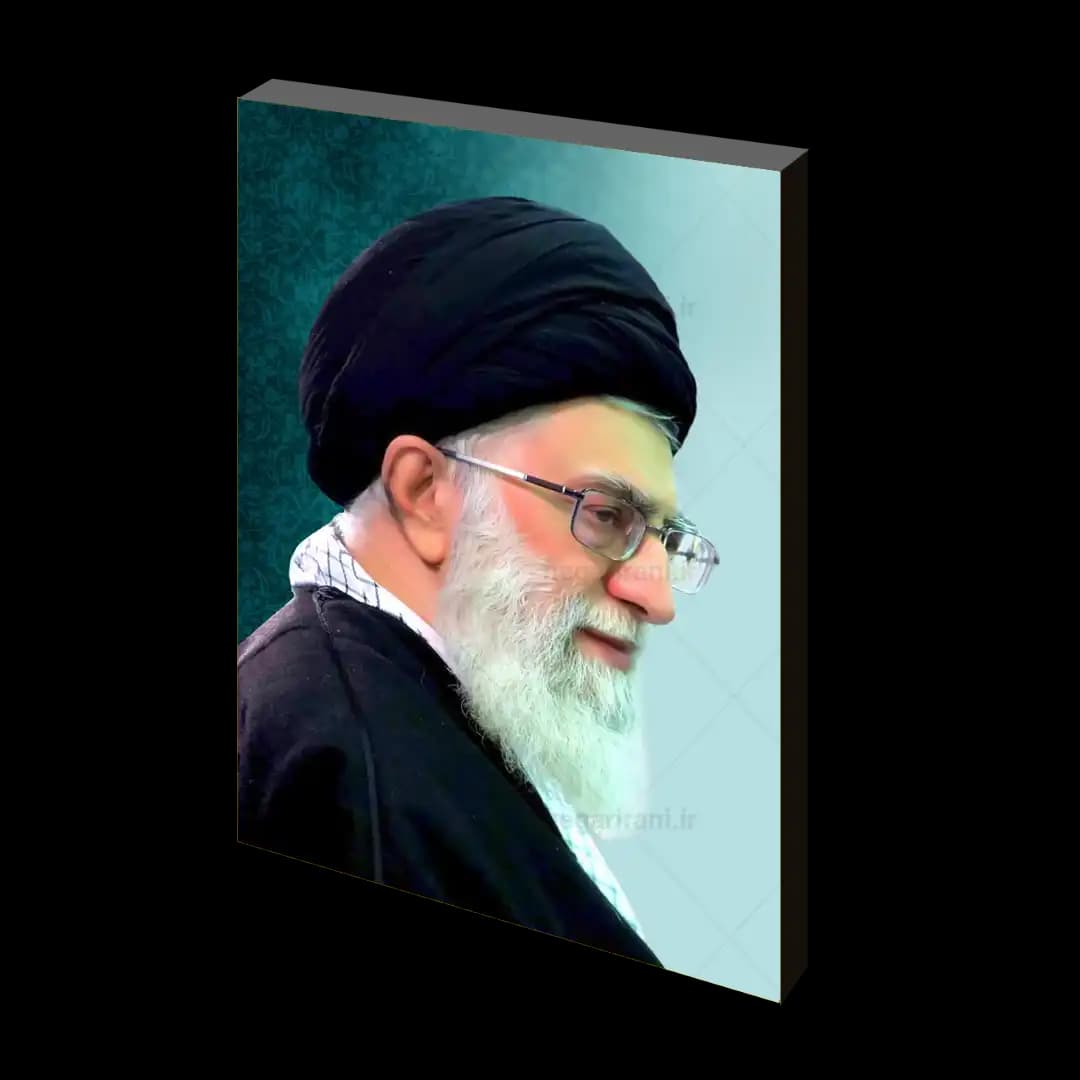 تابلو شاسی شهید آیت الله خامنه ای مدل 2V73