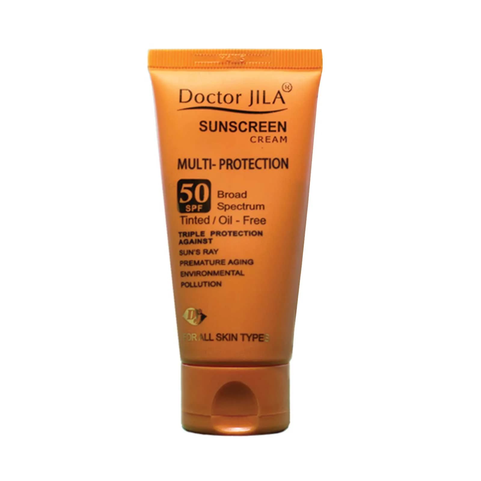 ضد آفتاب فاقد چربی مولتی پروتکشن ⁺SPF50 دکتر ژیلا (رنگی) — تصویر ۲