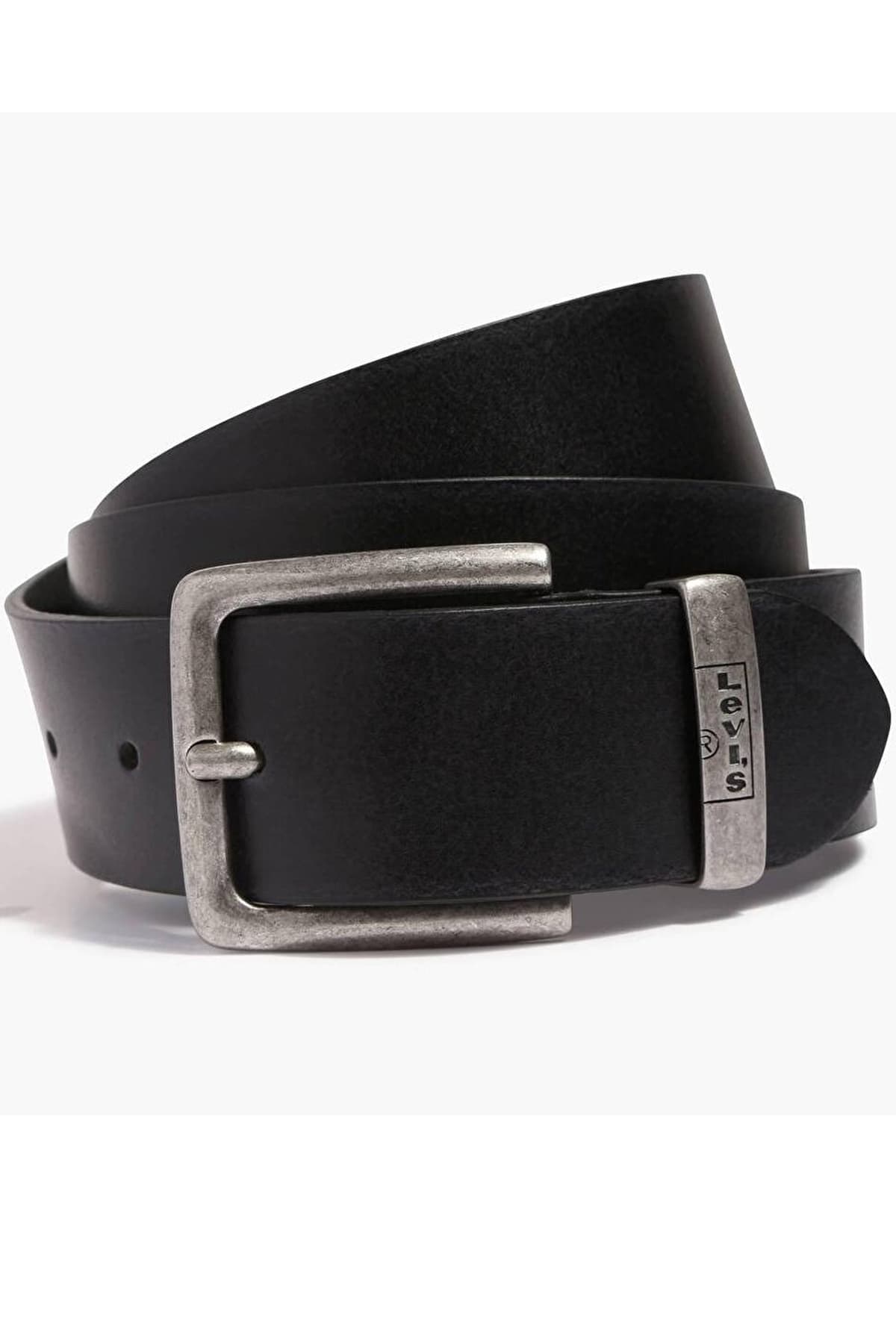 کمربند لیوایز مردانه چرم اصل مشکی | Levi’s 38016-0024 TK — تصویر ۳