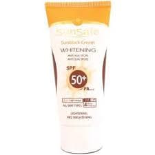 ضد آفتاب SPF50 روشن کننده سان سیف بژ روشن