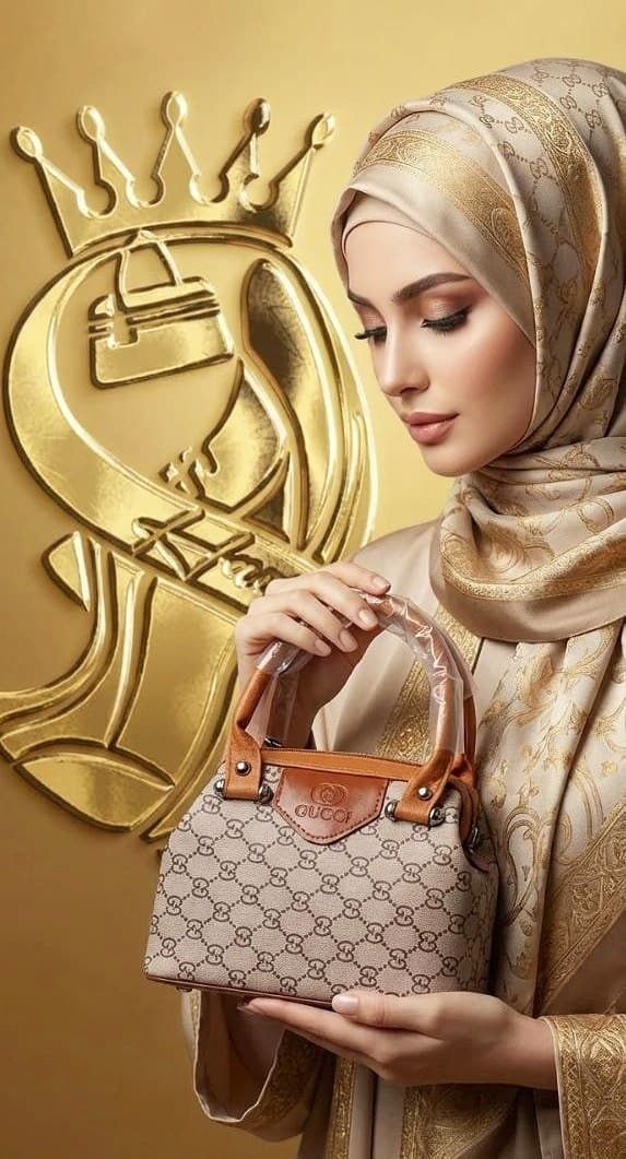 کیف مجلسی زنانه چرم صنعتی ابعاد 22×18 مدل ورنی و پلنگی — تصویر ۳