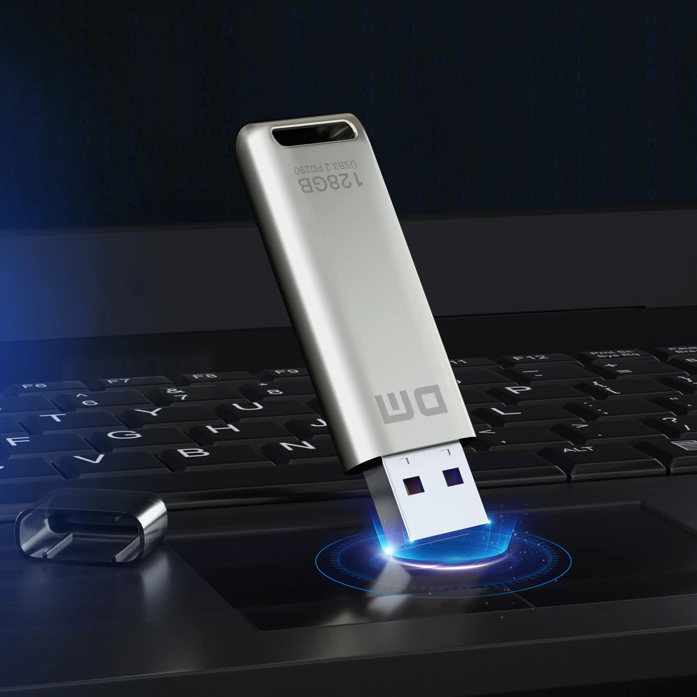 فلش مموری 128گیگ DM PD290 USB 3.2 — تصویر ۳