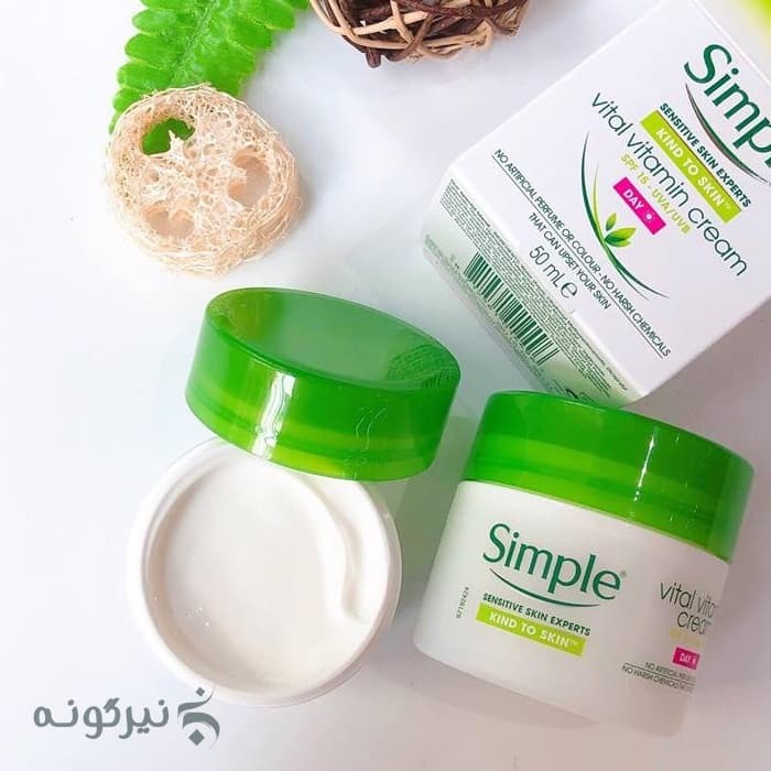 کرم شب ویتامینه Vital Vitamin سیمپل — تصویر ۳