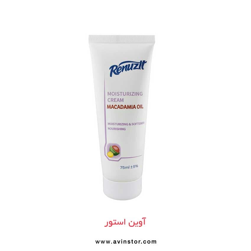 کرم مرطوب کننده رینوزیت مدل MACADAMIA OIL