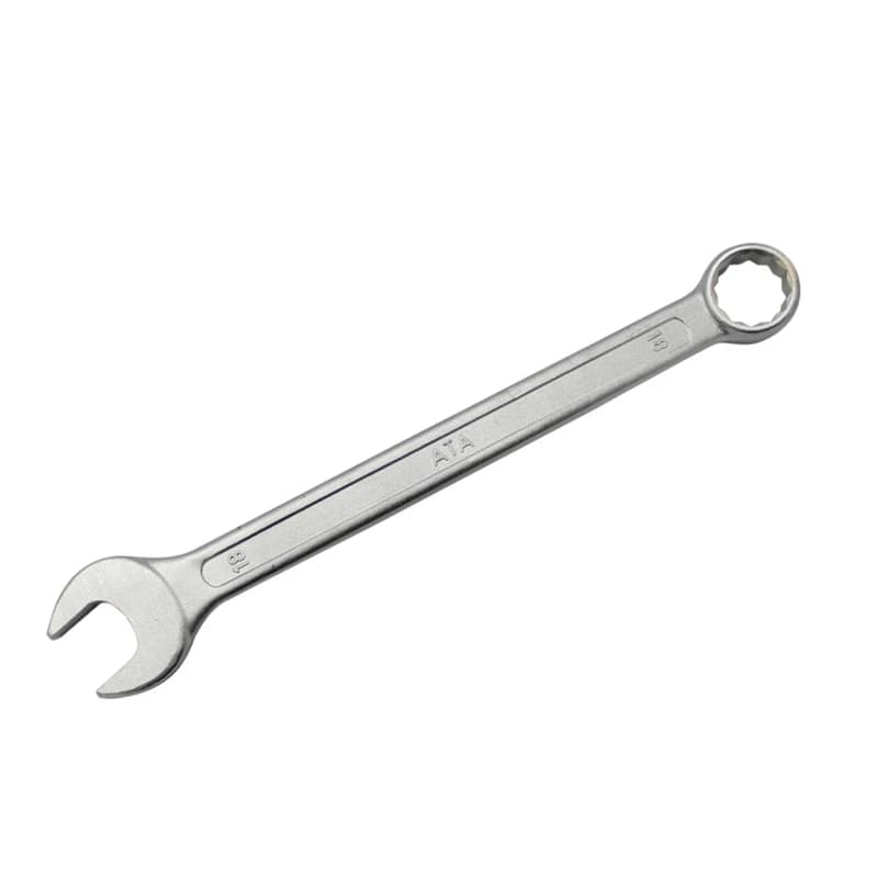 آچار یک سرتخت یک سررینگ 18 آتا