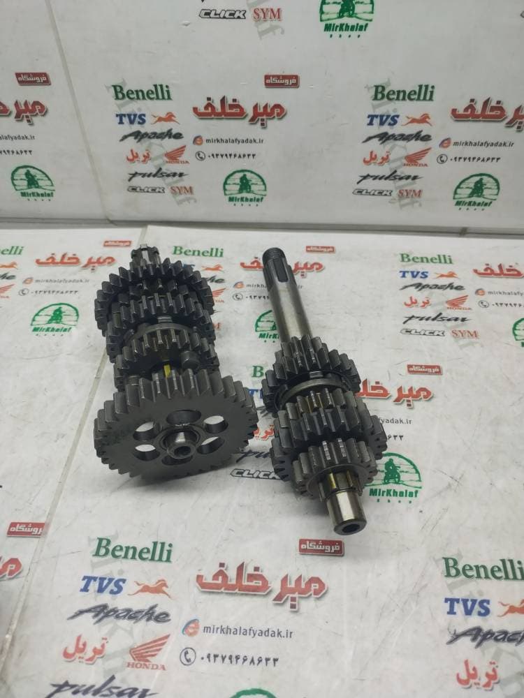 گیربکس کامل موتور پالس ls 135 ال اس هندی — تصویر ۲