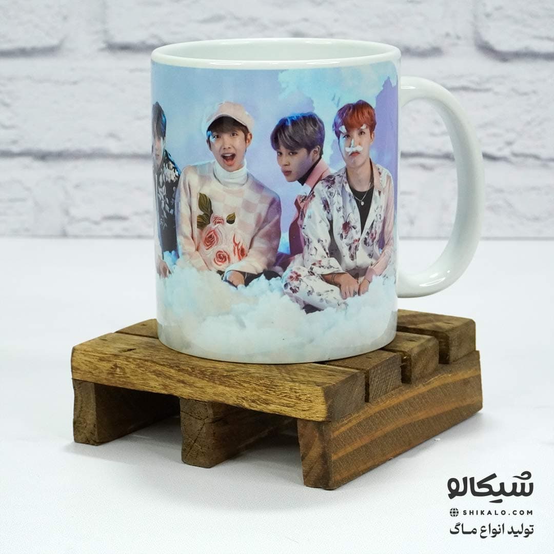 ماگ عکس گروه بی تی اس BTS — تصویر ۳