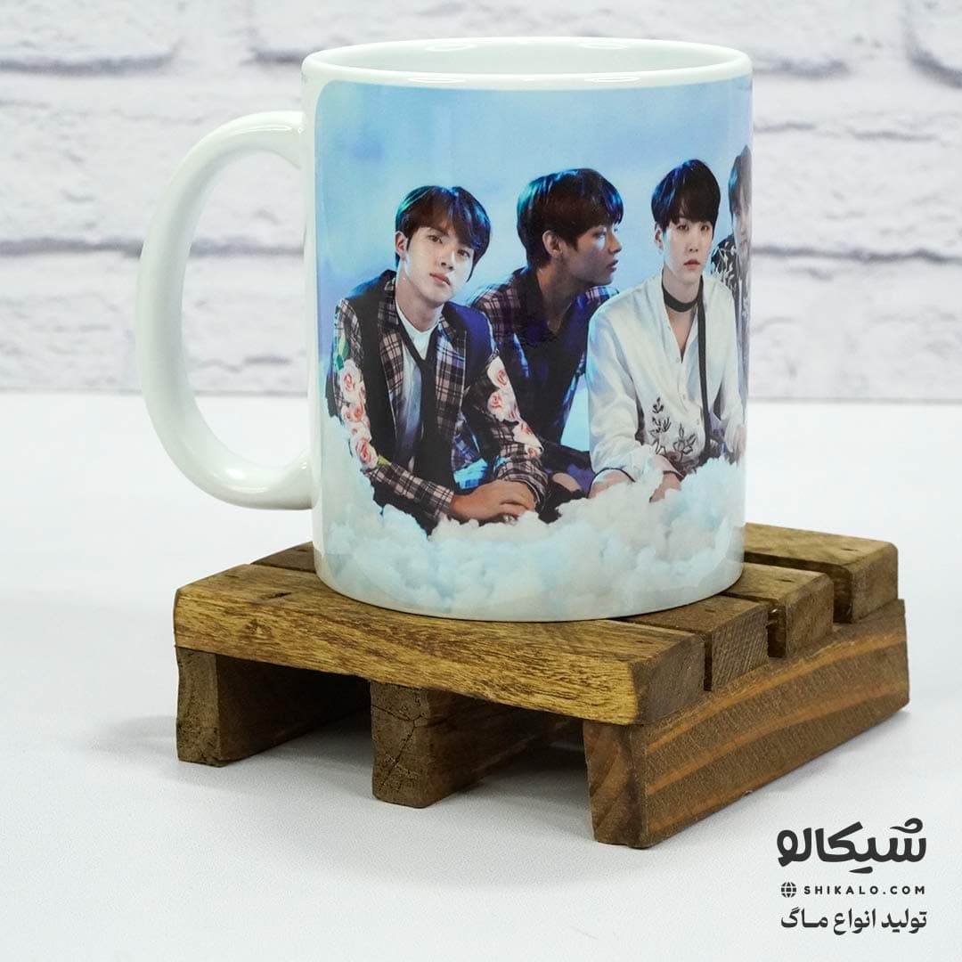 ماگ عکس گروه بی تی اس BTS — تصویر ۲
