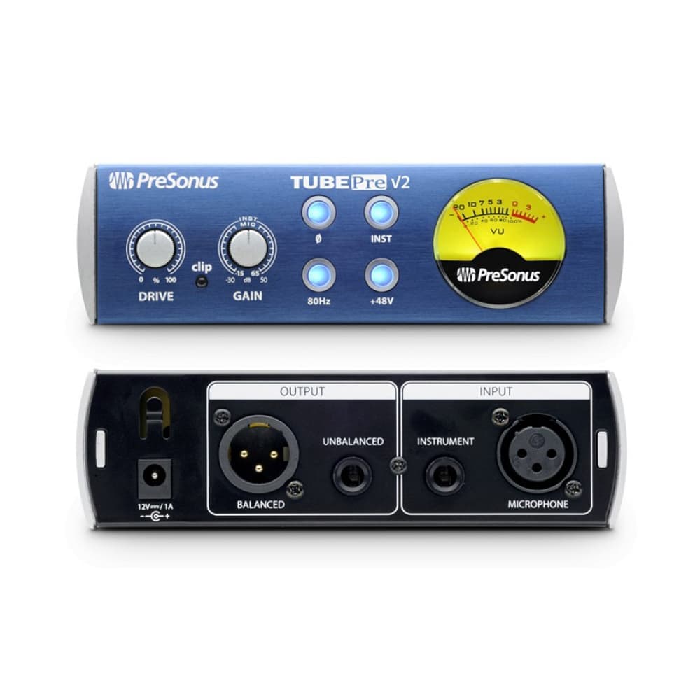 پری امپ میکروفون و ساز PreSonus TubePre v2 — تصویر ۵