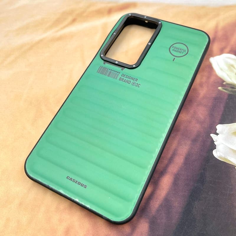 قاب گوشی Galaxy A35 سامسونگ Core Lines طرح یانگ کیت ضد ضربه محافظ لنز برجسته سبز کد 482528 — تصویر ۲
