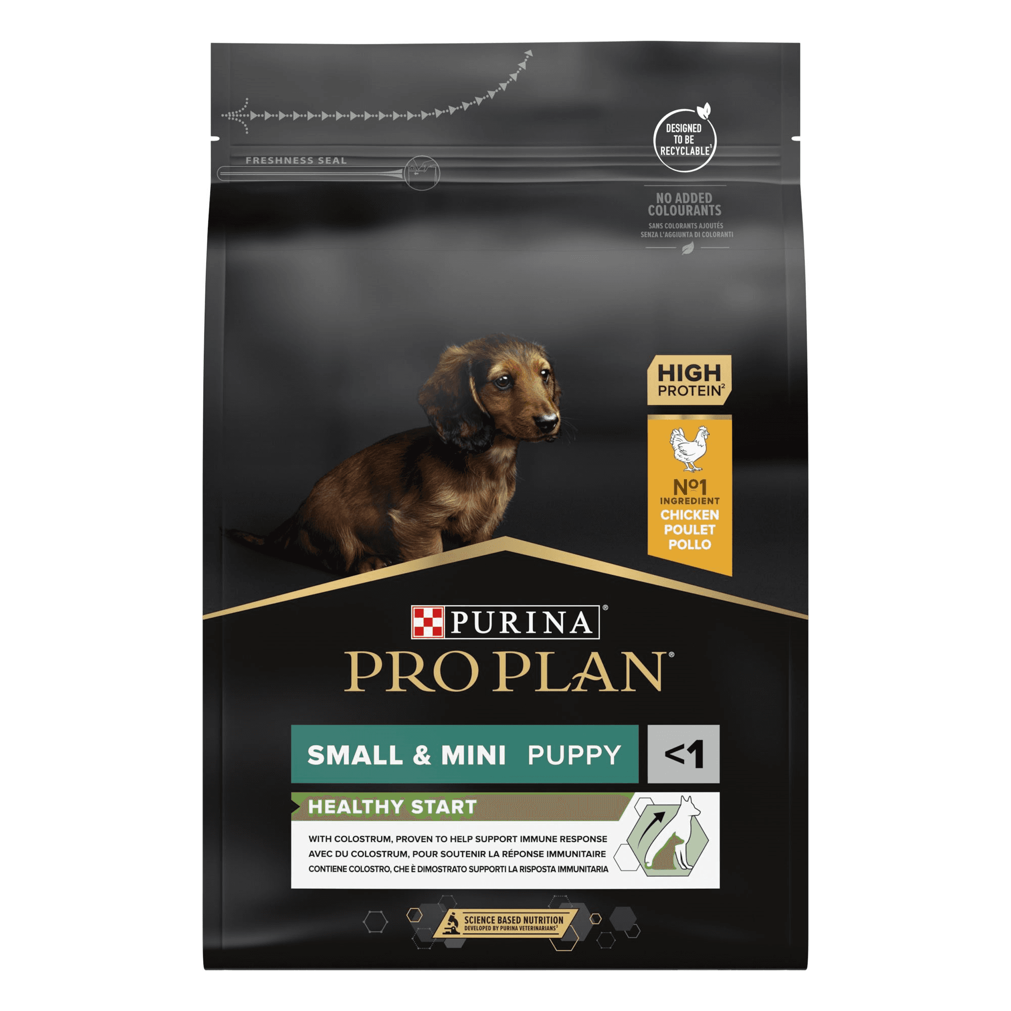 غذا خشک توله سگ نژاد کوچک پروپلن مرغ Pro Plan وزن 3 کیلوگرم