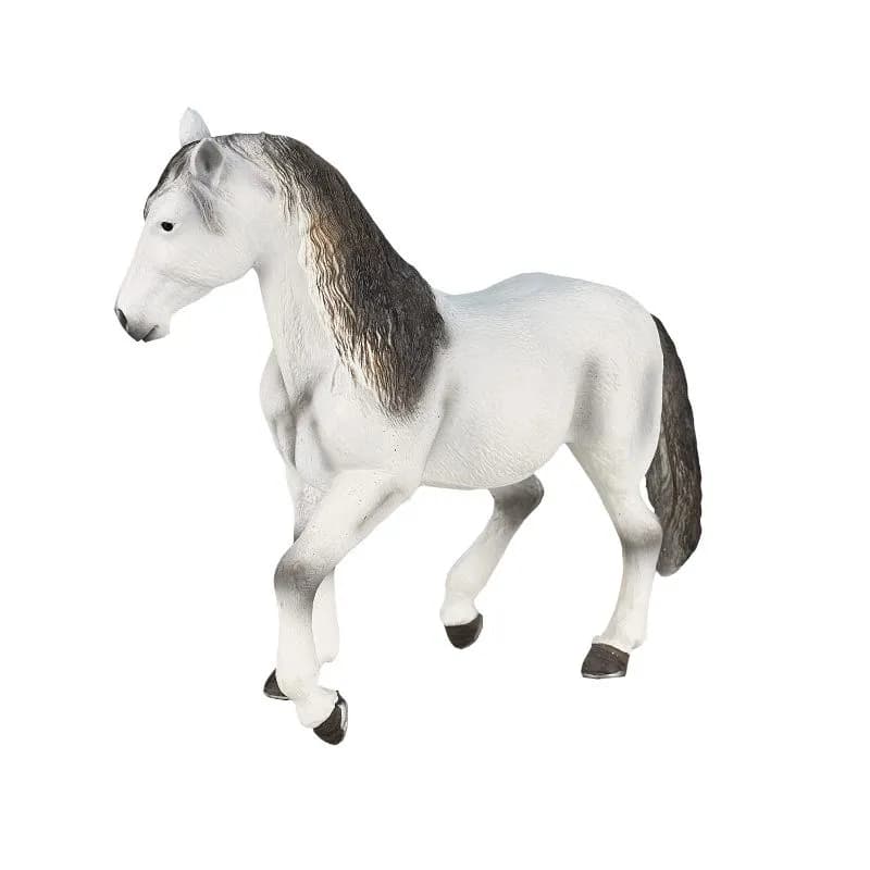 فیگور اسب نر سفید اسپانیایی Andalusian Stallion برند 387149 — تصویر ۲