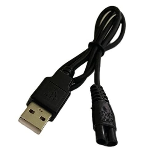 کابل شارژر USB به ریش تراش و شوکر — تصویر ۲