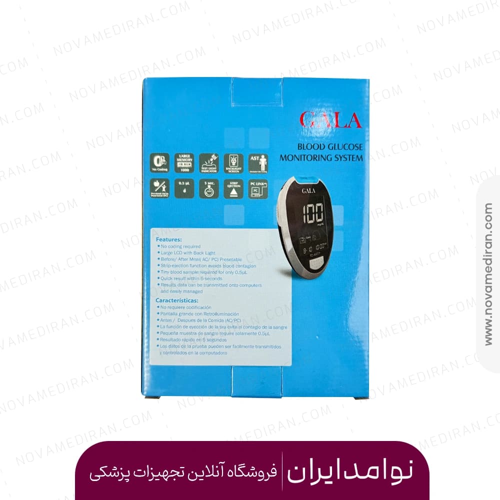 دستگاه تست قند گالا مدل TD4277 — تصویر ۲
