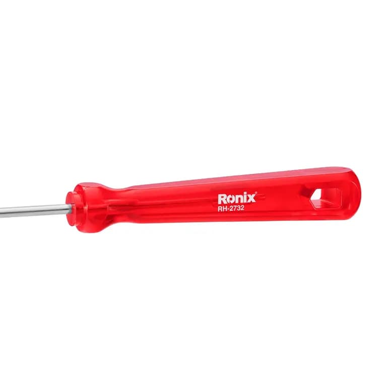 پیچ گوشتی دسته کریستالی 3×75 دوسو رونیکس مدلRH-2732 — تصویر ۳