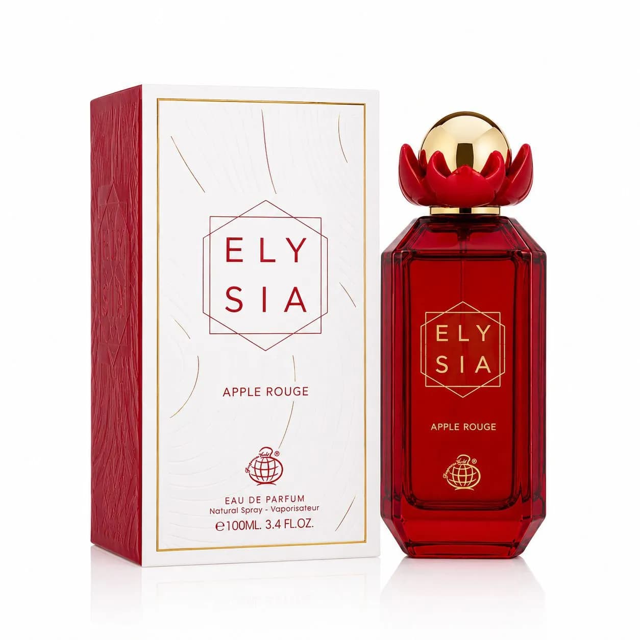 عطر ادکلن زنانه الیسیا اپل رژ فرگرنس ورد حجم 100 میلی لیتر — تصویر ۲