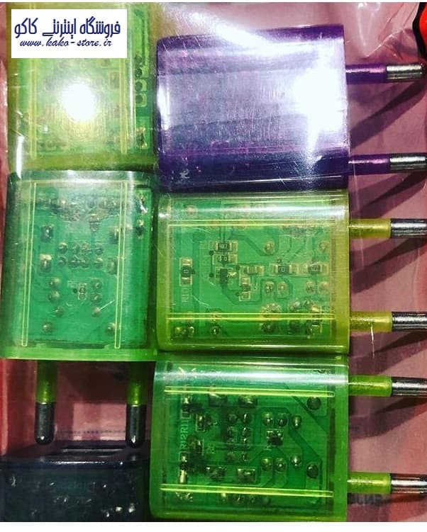 شارژر 2 خروجی LED دار