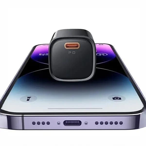 آداپتور 20 وات همراه با کابل لاتنینگ به تایپ سی مک دودو PD20W CH-404 — تصویر ۵