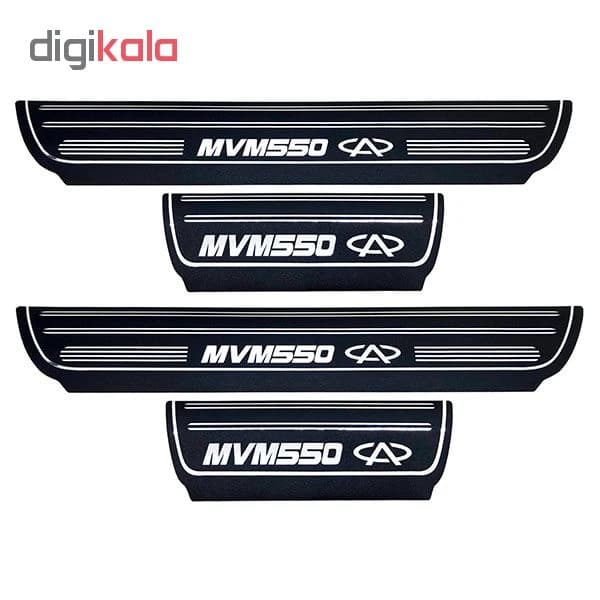 برچسب پارکابی خودرو کد SK014 مناسب برای ام وی ام 550 مجموعه 4 عددی کد B19961 — تصویر ۳