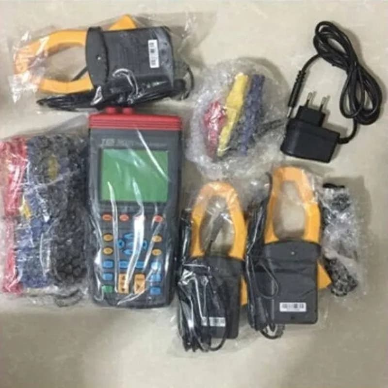 پاورآنالایزر سه فاز TES-3600 | کلمپی True RMS تا 1000A — تصویر ۳
