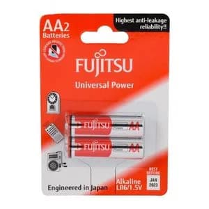 باتری قلمی و نیم قلمی FUJITSU آلکالاین کارتی 2 عددی