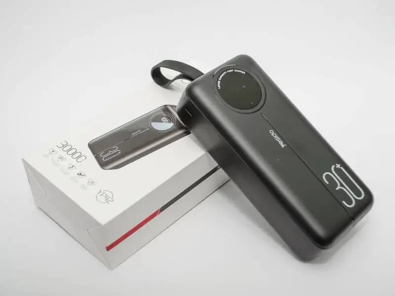 پاوربانک یسیدو YESIDO YP42 ظرفیت 30000 میلی آمپر ساعتYESIDO YP42 30000MAH POWERBANK — تصویر ۵