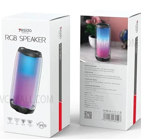اسپیکر بلوتوثی قابل حمل یسیدو مدل YSW09 ا Yesido YSW09 Wireless Speaker — تصویر ۵