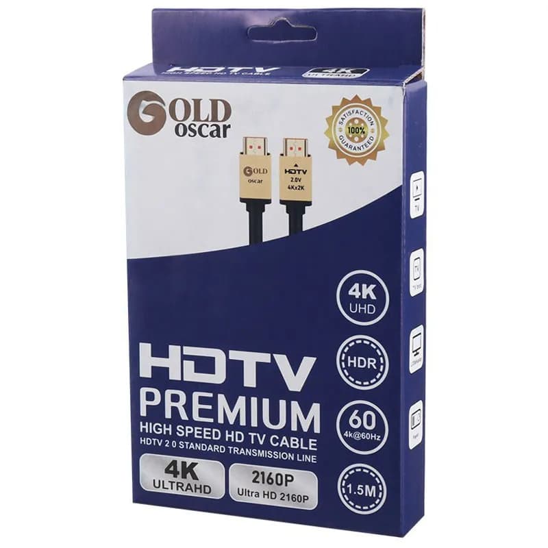 کابل HDMI 4K برند گلد اسکار / Gold Oscar — تصویر ۲