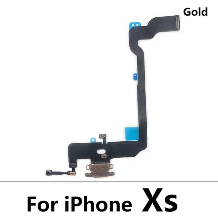 فلت شارژ روکاری آیفون XS (رنگ گلد) — تصویر ۲